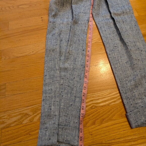 Suit Supply Jort Herringbone Silk and Linen Suit - Picture 7 of 7